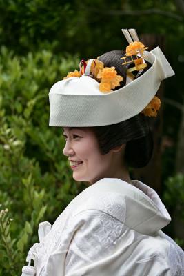 Traditional Japanese wedding dress