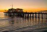 Santa-Monica pier sunset