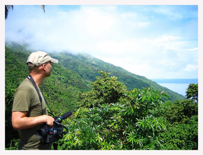 Filming on Mount Macolot