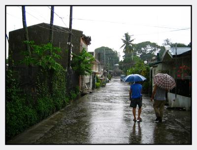 A Walk in Talisay Rain