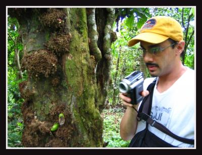 Filming at the Duhatan Jungle