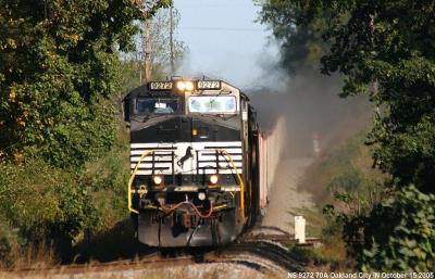 NS 9272 70A Oakland City IN