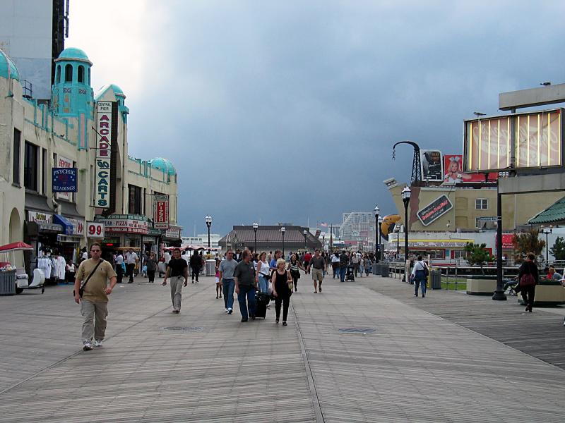 Stormy Boardwalk