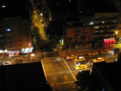 Nighttime Street Scene