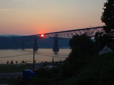 Poughkeepsie Railroad Bridge at Sunset