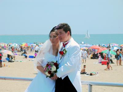 Boardwalk Wedding Picture