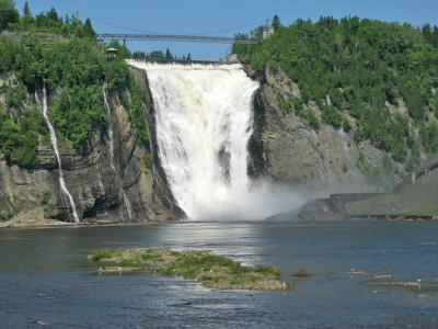 Montmorency Falls (100ft higher than Niagara)