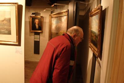 Exhibition  at Fredriksten - Old Halden paintings