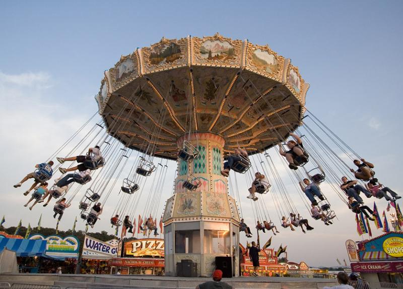 Spinning at Dusk