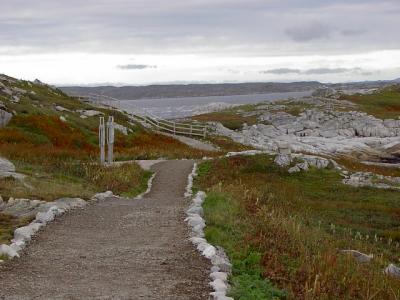 Path to Rose Blanche Lighthouse, Newfoundland