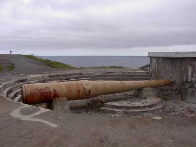 Disappearing Guns, Cape Spear Coastal Battery, Newfoundland