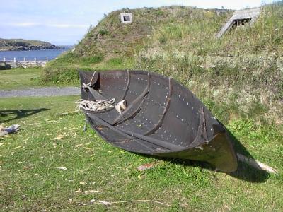 LAnse Aux Meadows, Viking Boat, Newfoundland