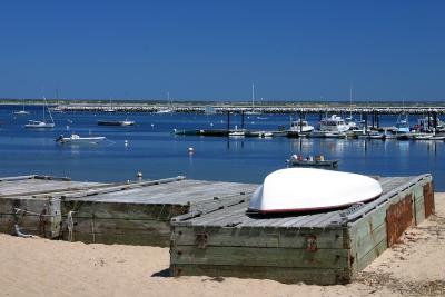 Provincetown Harbor, as viewed from Macmillan Wharf