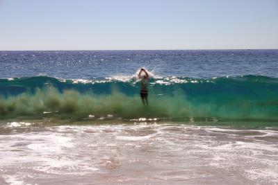 Brian Body Surfing