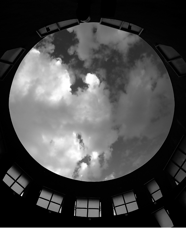 Hole in the Roof At Hutton Center, Orange County