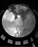 Hole in the Roof At Hutton Center, Orange County