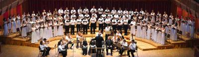 Tanglewood Bach Chorale: Click on each image to see it big!