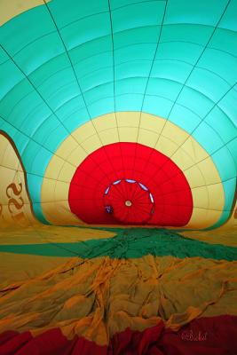 Inside a Hot Air Balloon