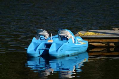 Paddleboat Blue