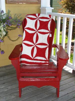 Red & White Quilt