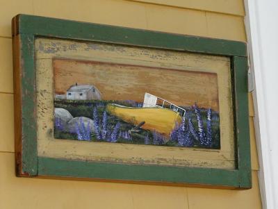 Yellow Boat Painting