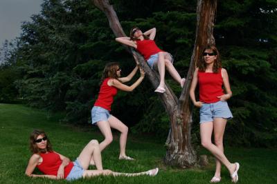 Me, me, me and me!