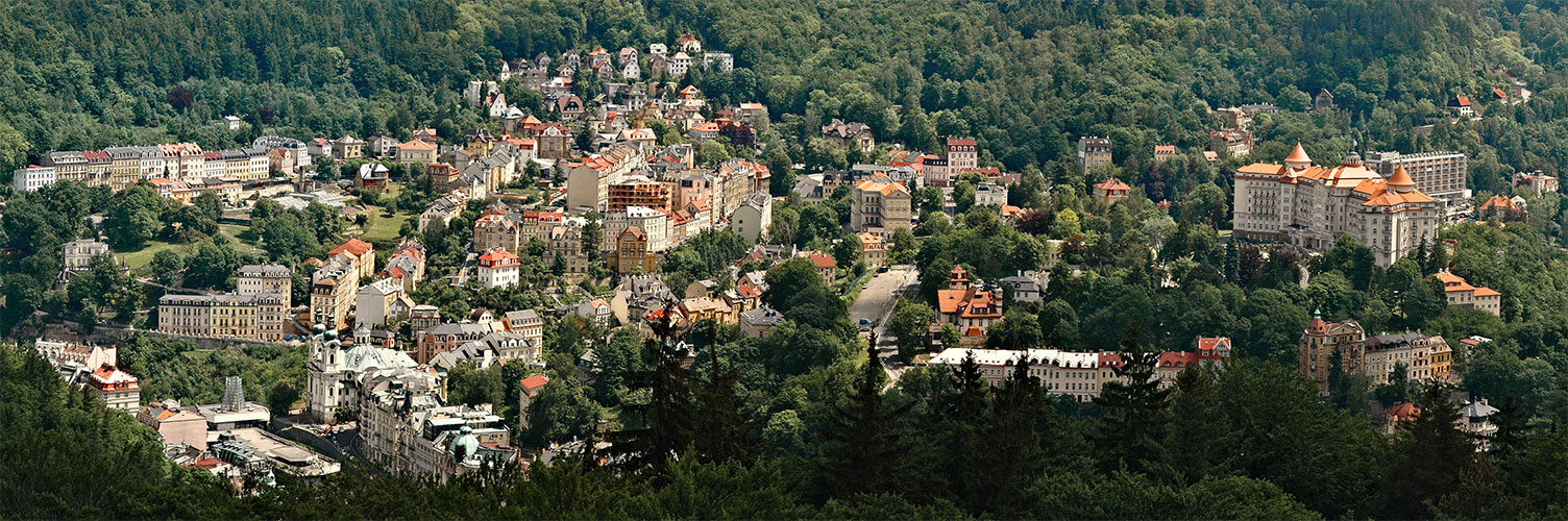 Karlovy Vary: From the Hill
