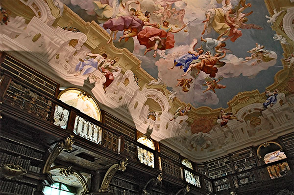 Melk: Abbey Library Ceiling