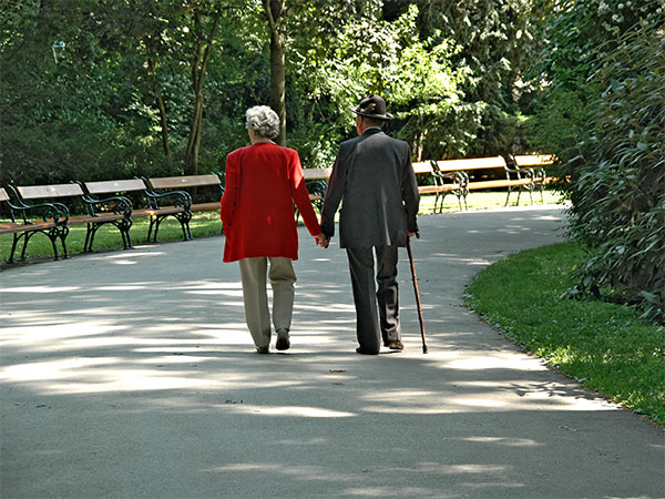 Vienna: Old Lovers in Step