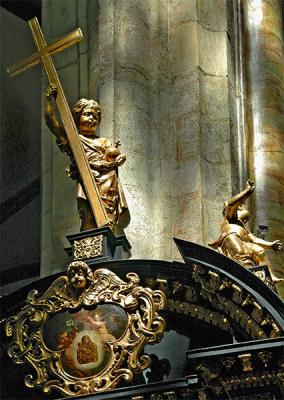 Prague: Church Interior, Detail