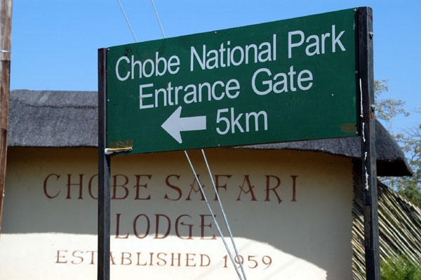 We stayed at the Chobe Safari Lodge in Kasane, Botswana