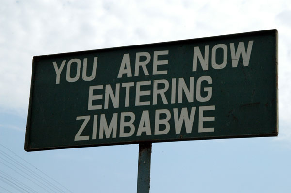You Are Now Entering Zimbabwe