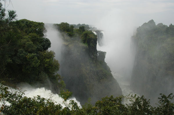 Victoria Falls from the Zimbabwean side