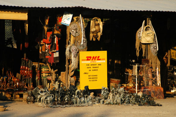 Market at Victoria Falls, Zambia