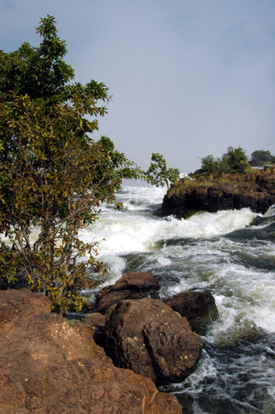 On top of Victoria Falls