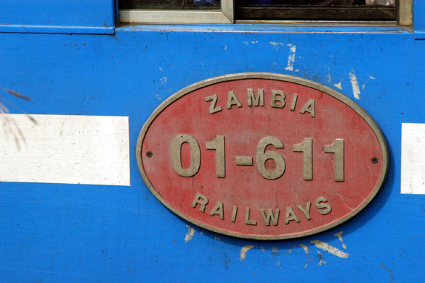 Zambia Railways 01-611