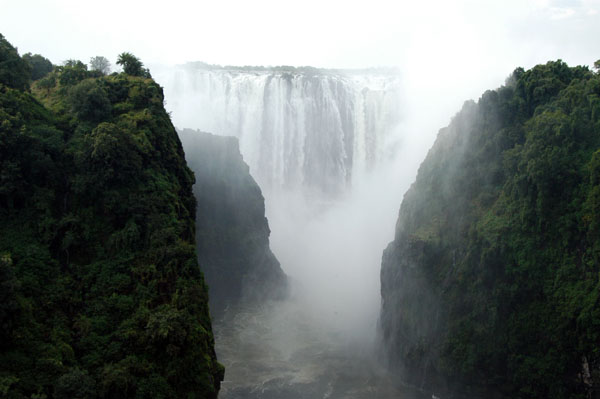 Victoria Falls from the Zambezi Bridge