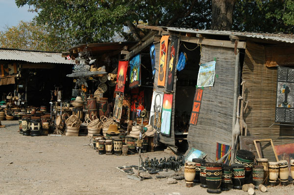 Victoria Falls market, Zambia