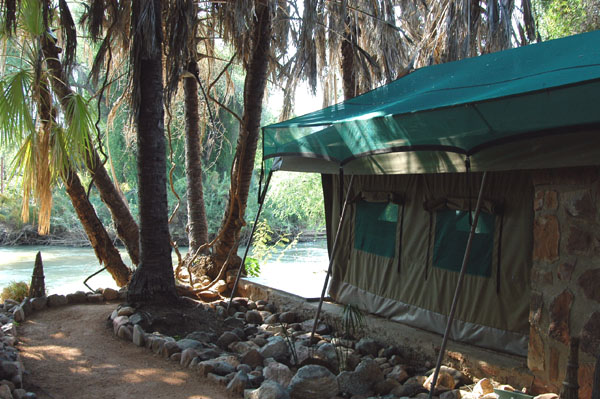 Tent at Epupa Camp