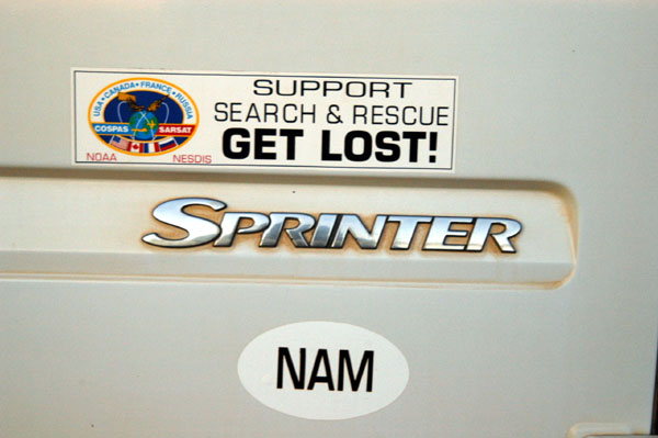 Support Search and Rescue, Get Lost!