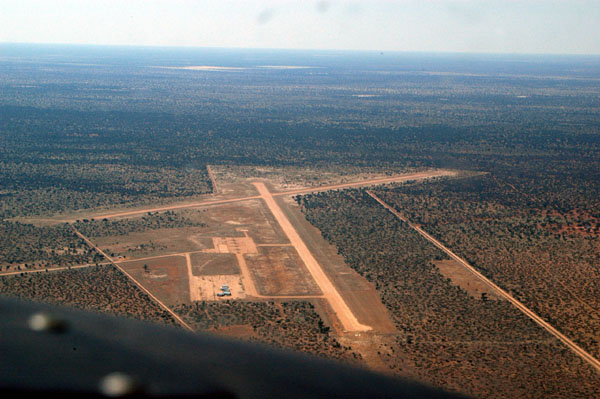 Gobabis Airport FYGB (looking at rwy 7)