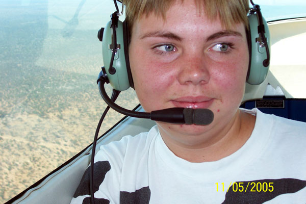 We took the family and a couple of farm hands on a scenic flight