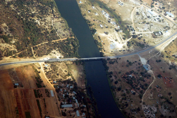 Okavango River Bridge, Caprivi Strip, Namibia