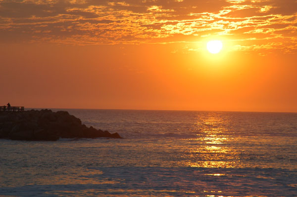 Sunset, Swakopmund