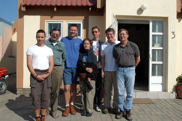 Our group with Eckhart's family