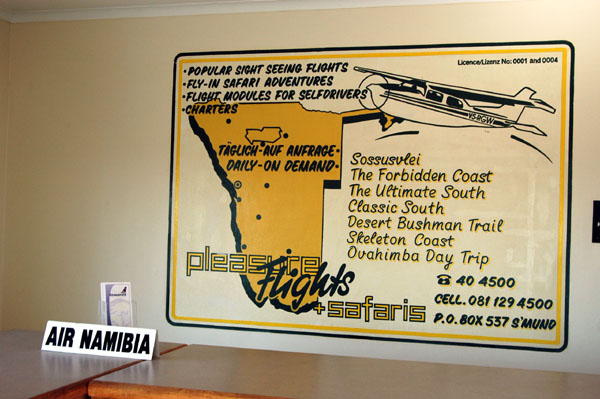 Pleasure Flights and Safari's, Swakopmund Airport