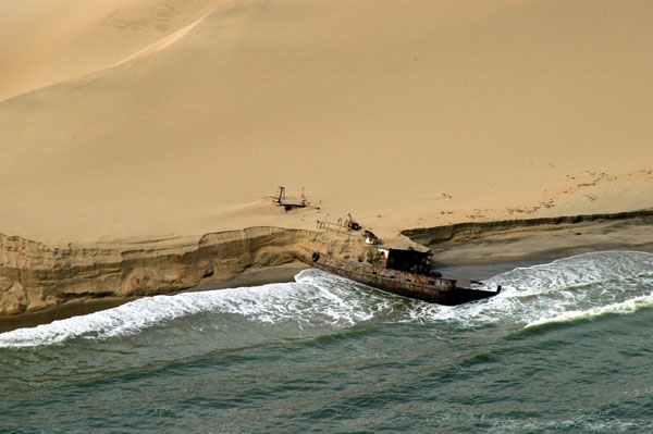 Wreck of the Shaunee, Namibia