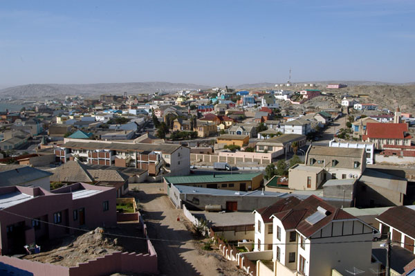 View of Lüderitz from the Goerke Haus