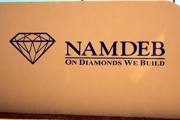 Lüderitz is pretty much a company town for Namdeb, the Namibian diamond company