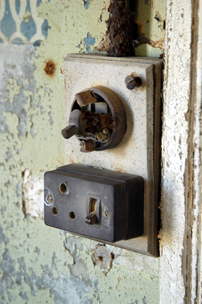 Electrical outlet and switch